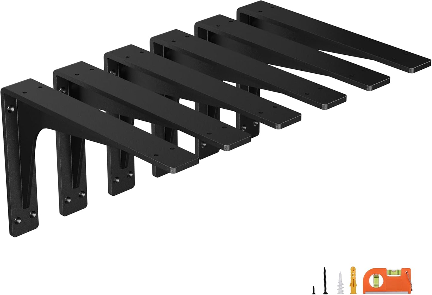 10 Inch Heavy Duty Shelf Brackets for Strong Support and Storage