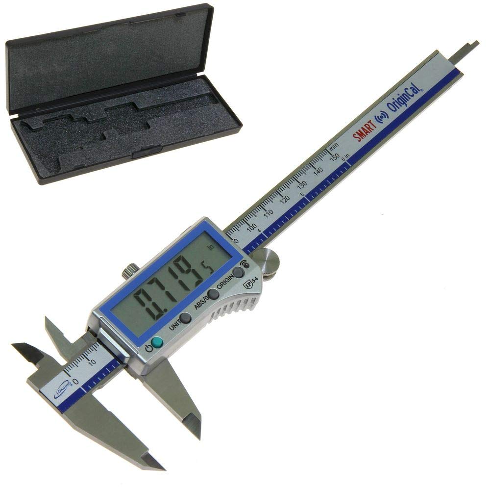 iGaging Digital Electronic Caliper with Smart Bluetooth Tech