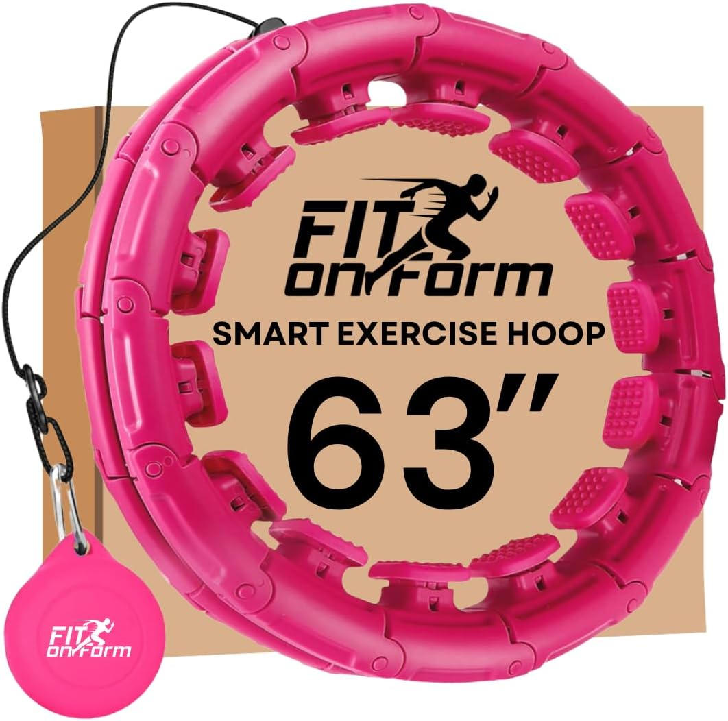 Infinity Weighted Hula Hoop for Adults Weight Loss and Fitness