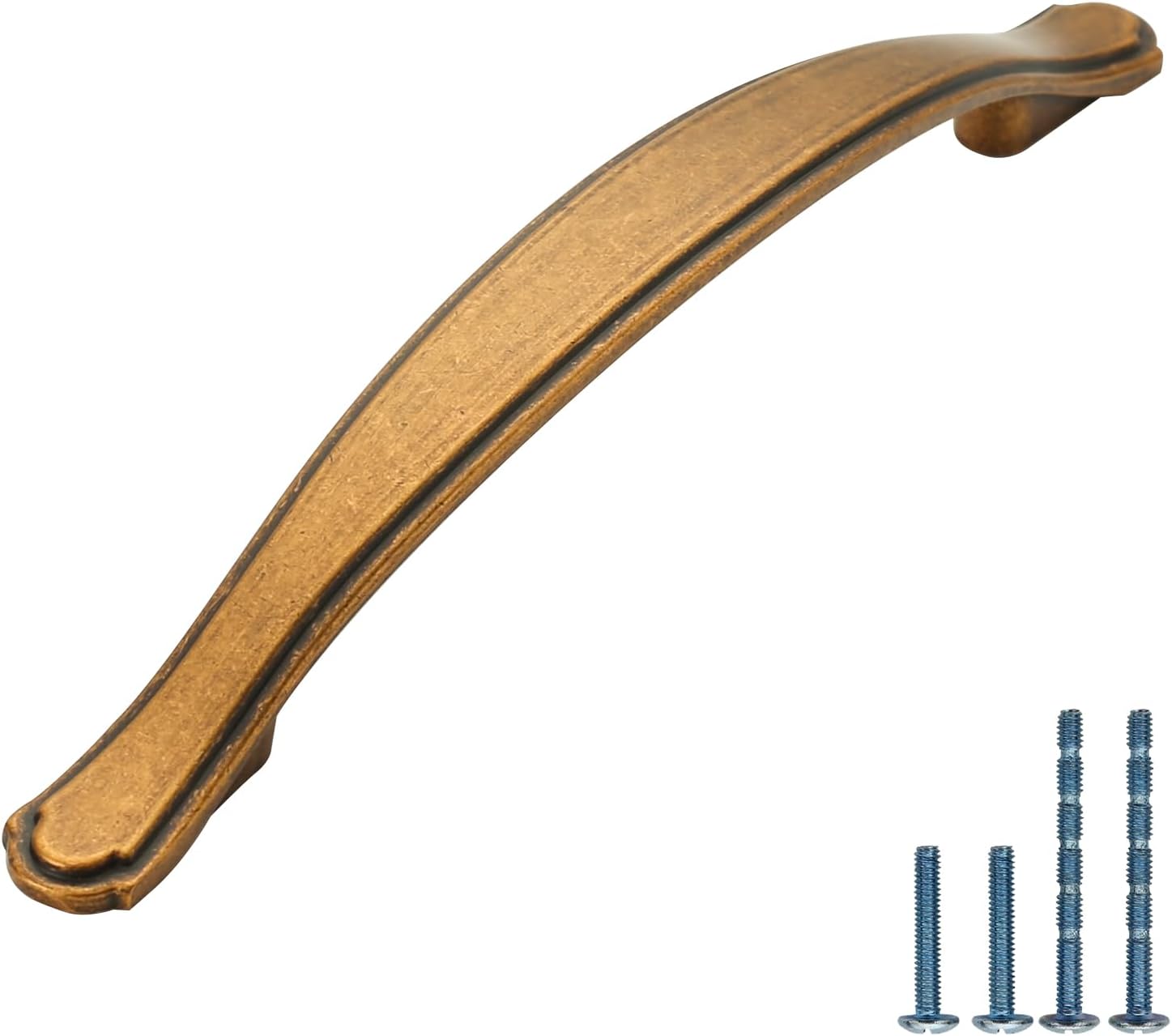 Antique Brass Cabinet Pulls 5 Inch Kitchen Handles for Cabinets