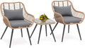 Verano Garden 3 Piece Patio Bistro Set for Outdoor Relaxation