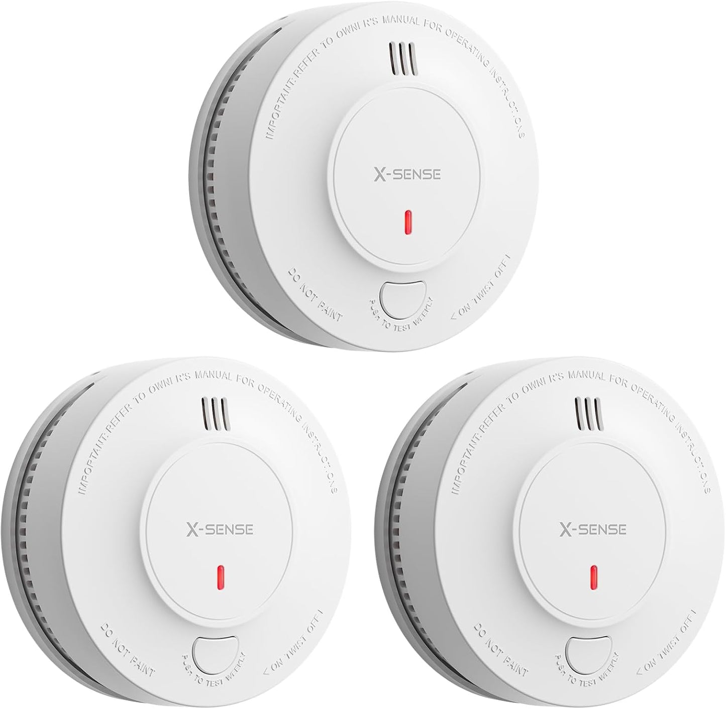 X-Sense Smoke Alarm with 10-Year Battery for Reliable Safety