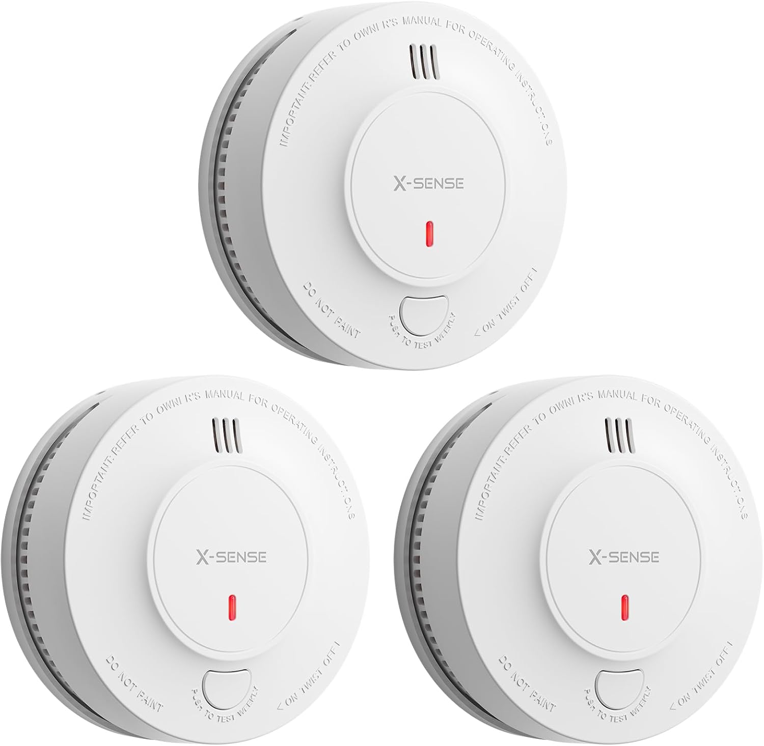 X-Sense Smoke Alarm with 10-Year Battery for Reliable Safety