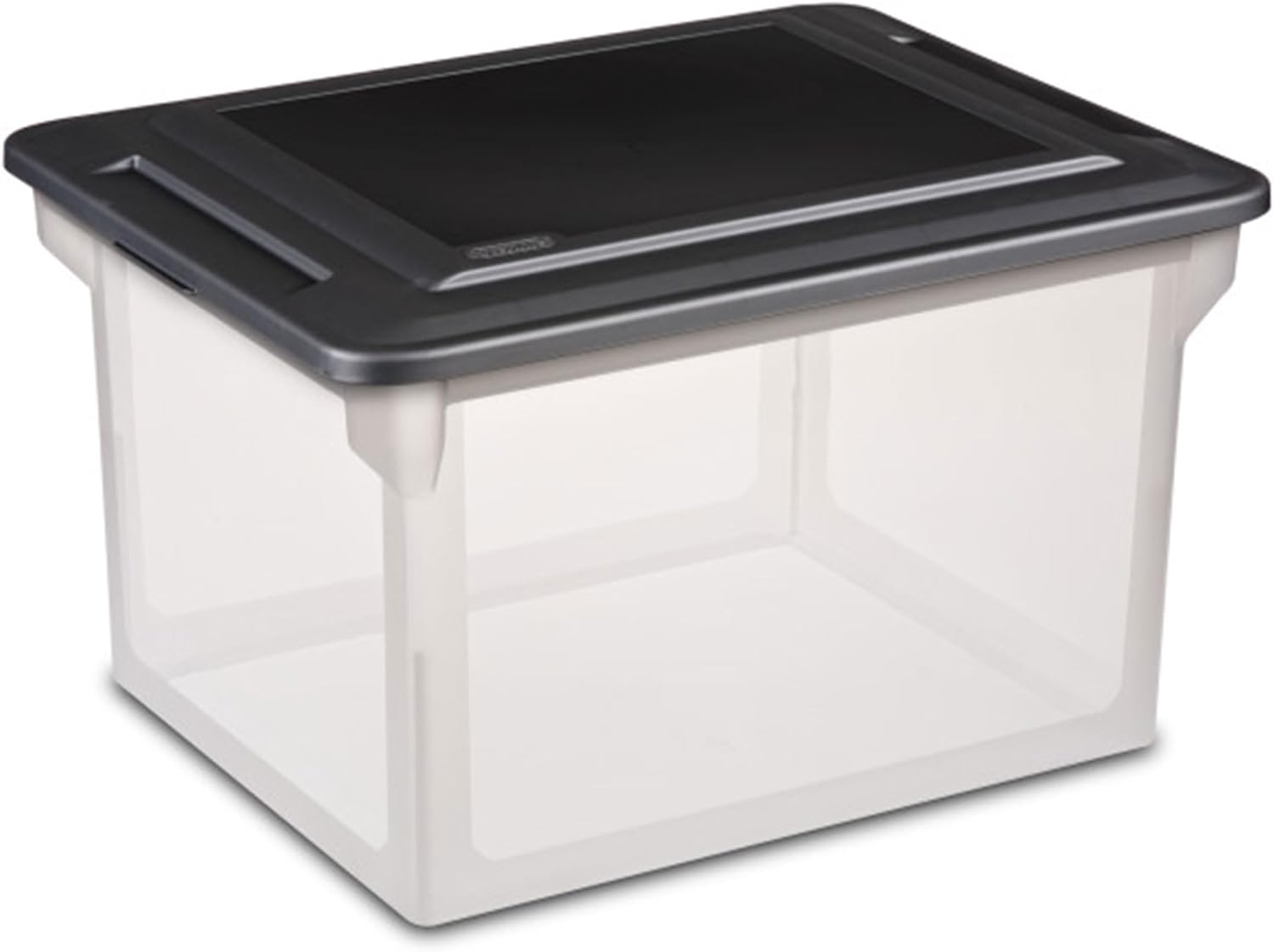 Sterilite File Box 4-Pack for Organizing Papers and Taxes