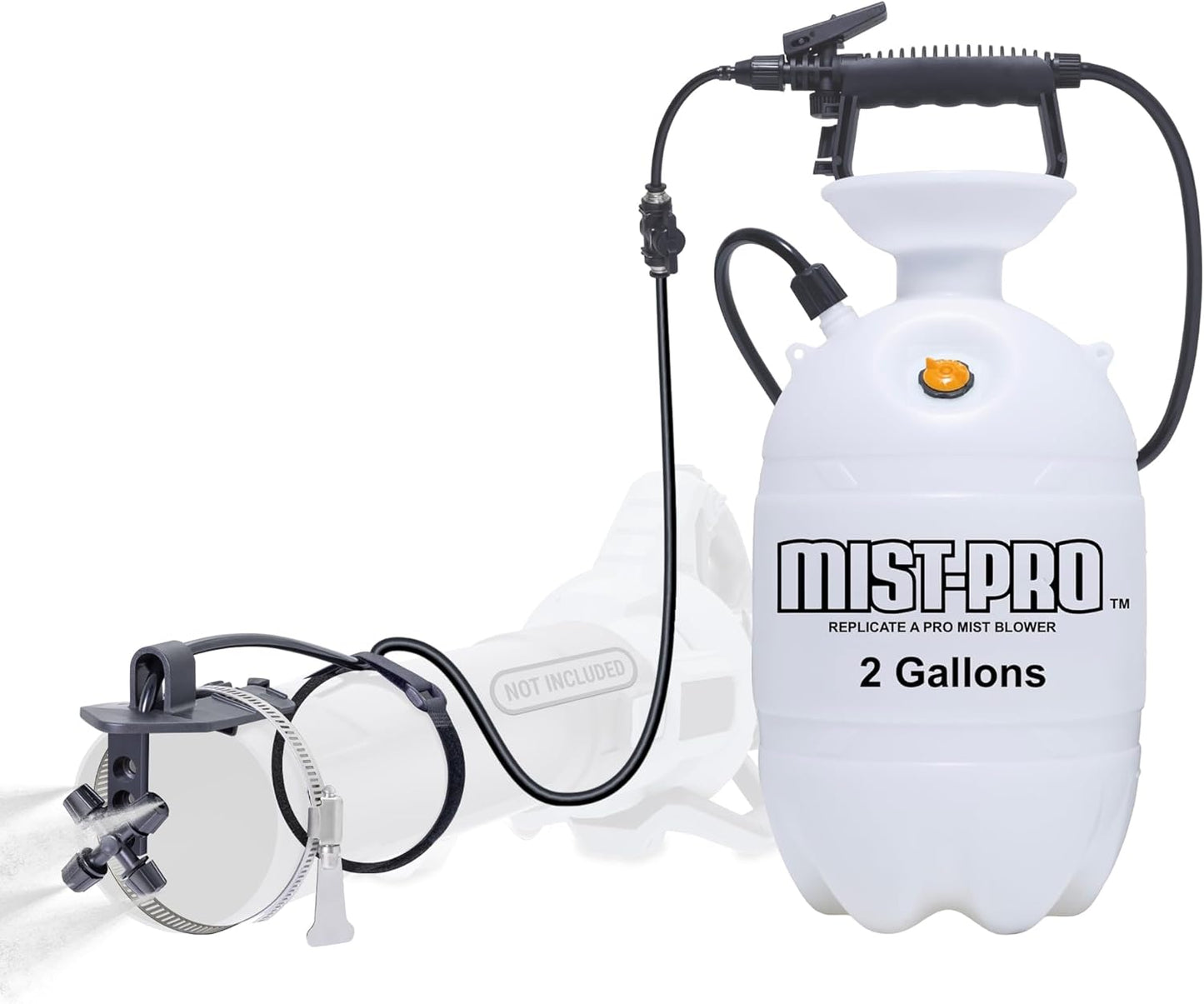 Pesticide Sprayer System for Fleas, Ticks, and Mosquitos