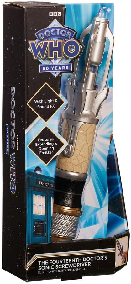 14th Sonic Screwdriver Dr. Whos Cosplay with LED Light Fun