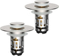 Hibbent 3 in 1 Bathroom Sink Drain Strainer - Versatile Pop Up Stopper