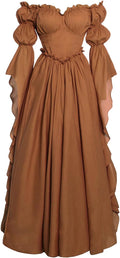 Medieval Renaissance Costume Dress Regency Dresses for Women