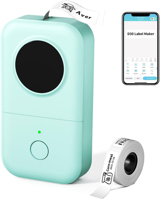 Portable Bluetooth Label Printer - Phomemo D30