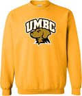 NCAA Arch Logo Team Color Crewneck Sweatshirt for UMBC Fans