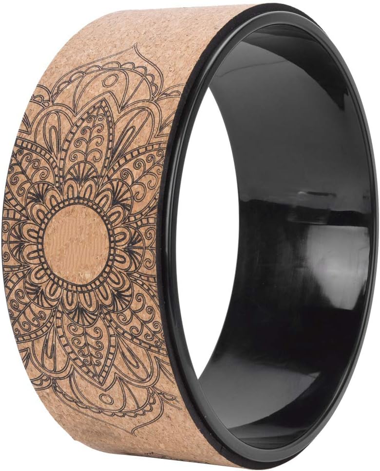 DEALPEAK Yoga Wheel - Back Bend Stretch Aid