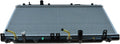 TRQ Radiator Assembly Aluminum Core Compatible with 09-13 Honda Fit