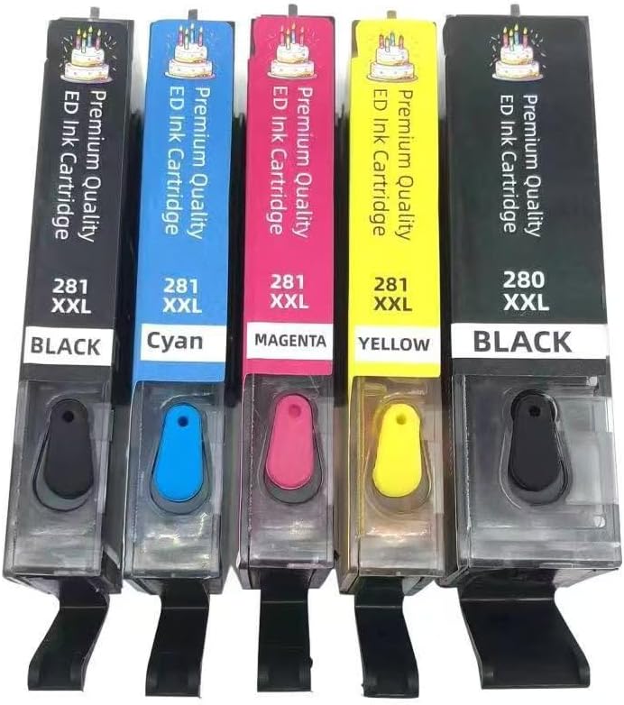 280 281 Refillable Ink Cartridges for PIXMA Printers - High Yield