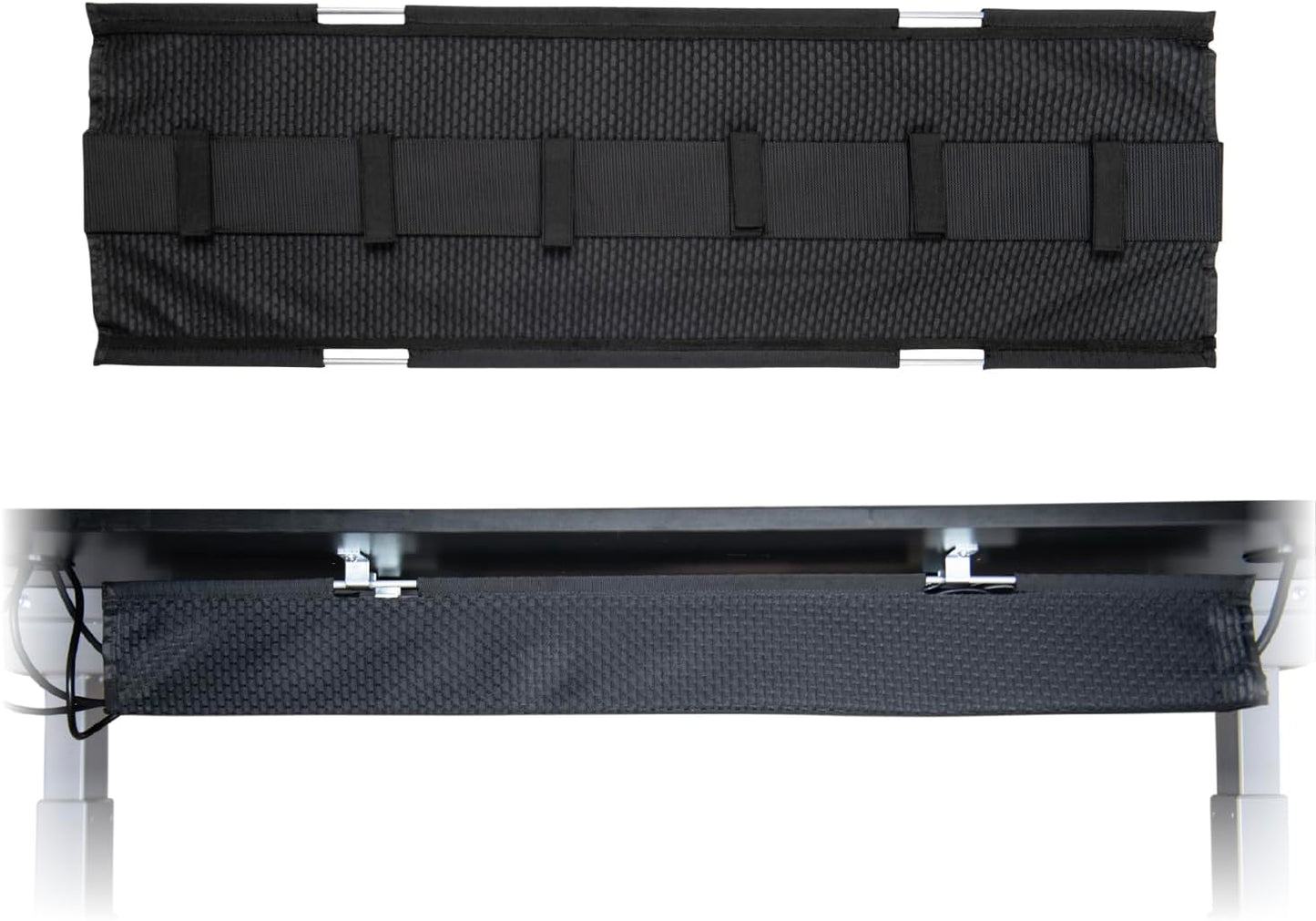 Perfect Posture Mesh Cable Organizer for Under Desk Management
