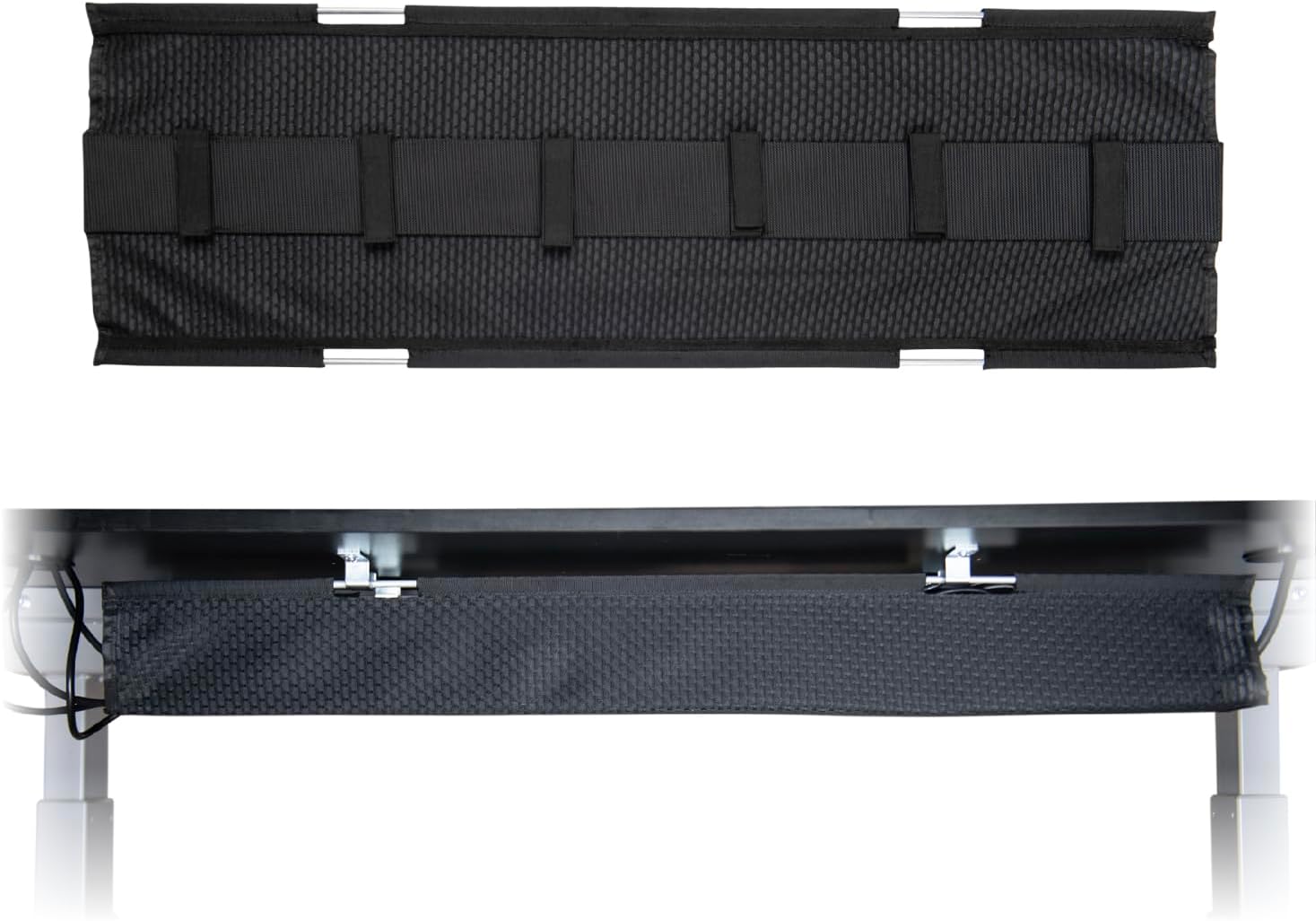 Perfect Posture Mesh Cable Organizer for Under Desk Management