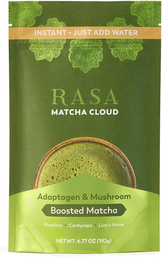 Adaptogenic Mushroom-Boosted Matcha for Energy