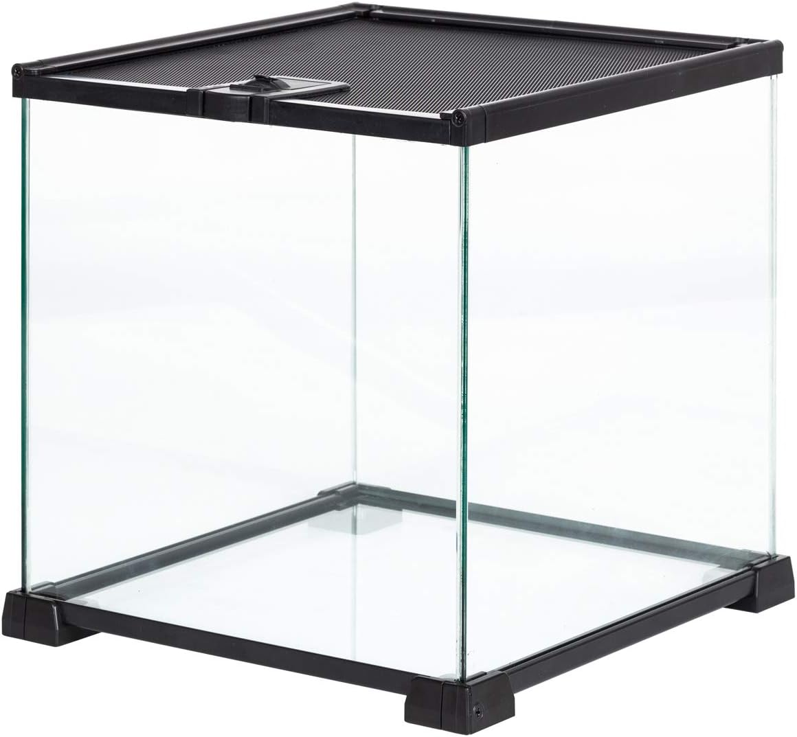 REPTIZOO Small Glass Tank 8 Gallon for Reptiles and Amphibians