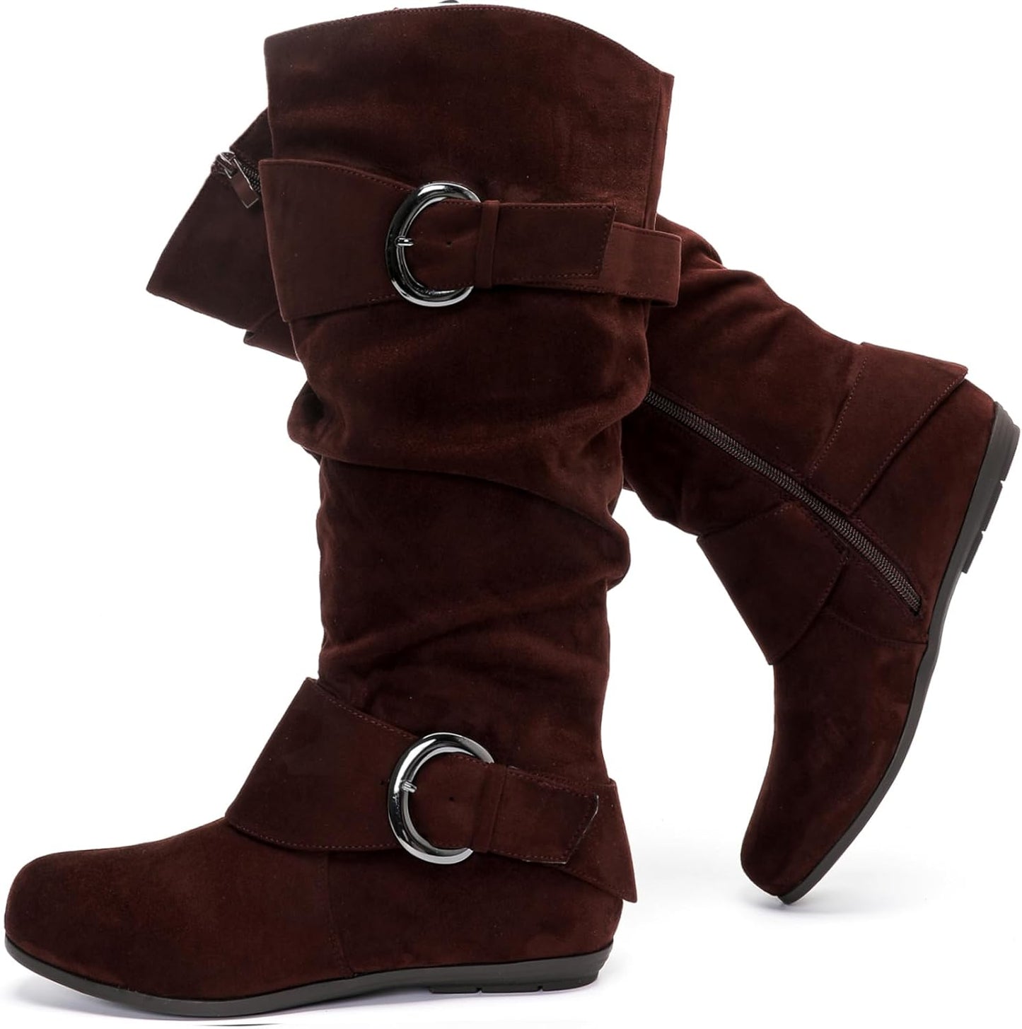 Luoika Women's Extra Wide Calf Knee High Slouchy Boots Review