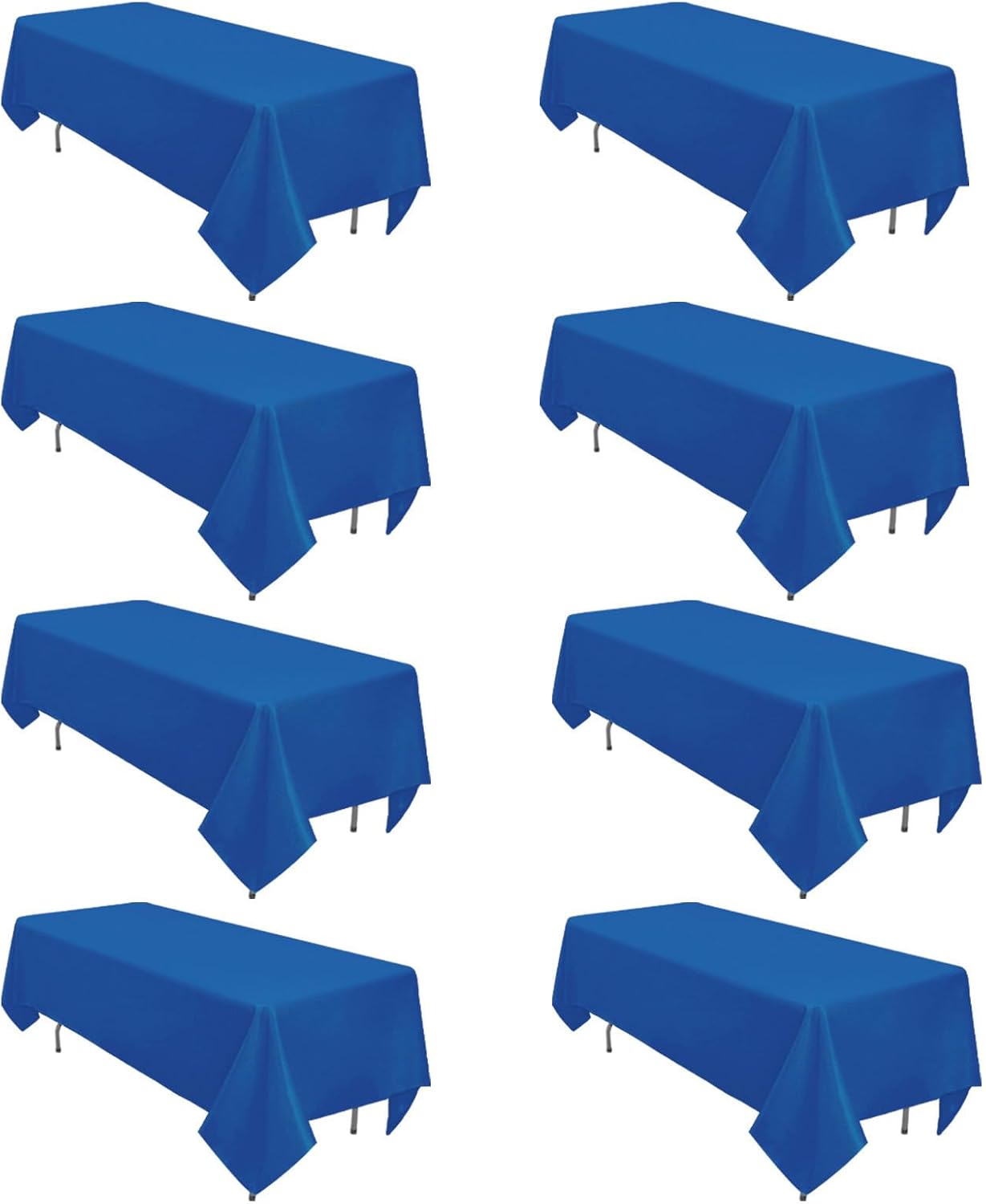 Royal Blue Tablecloths 60 x 102 Inch for Elegant Events