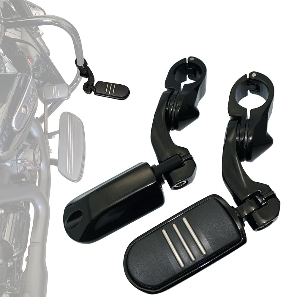 FOVPLUE 1.25 Highway Pegs for Harley Davidson Touring Models