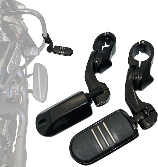 FOVPLUE 1.25 Highway Pegs for Harley Davidson Touring Models