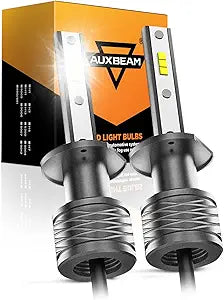 Auxbeam H1 LED Bulb Fanless Z6 Series with 300% Brightness