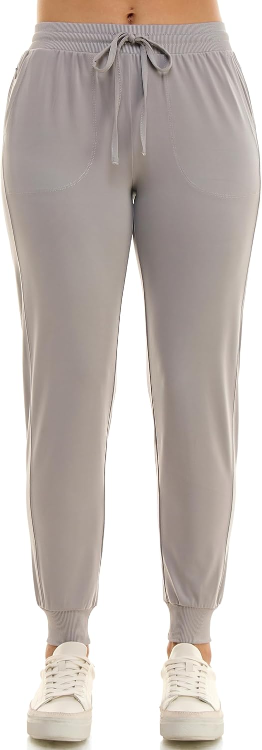 Zac & Rachel Women's Pull on Jogger Pant with Tie Front Style