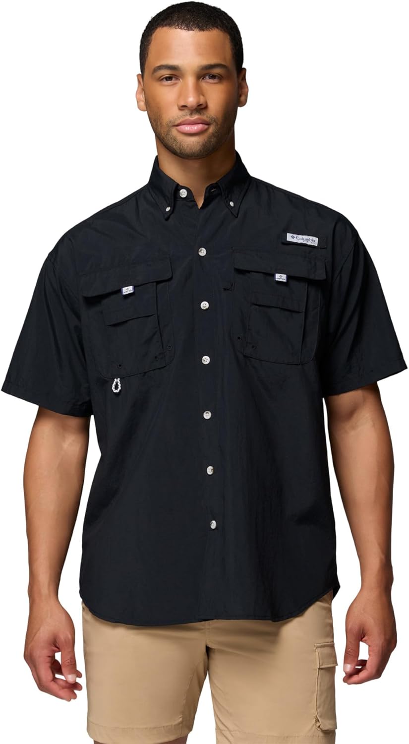 Columbia Men's PFG Bahama II Short Sleeve Shirt for Anglers