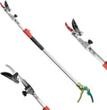 Pruner for Garden with Telescopic Pole and Rotating Head - Long Reach