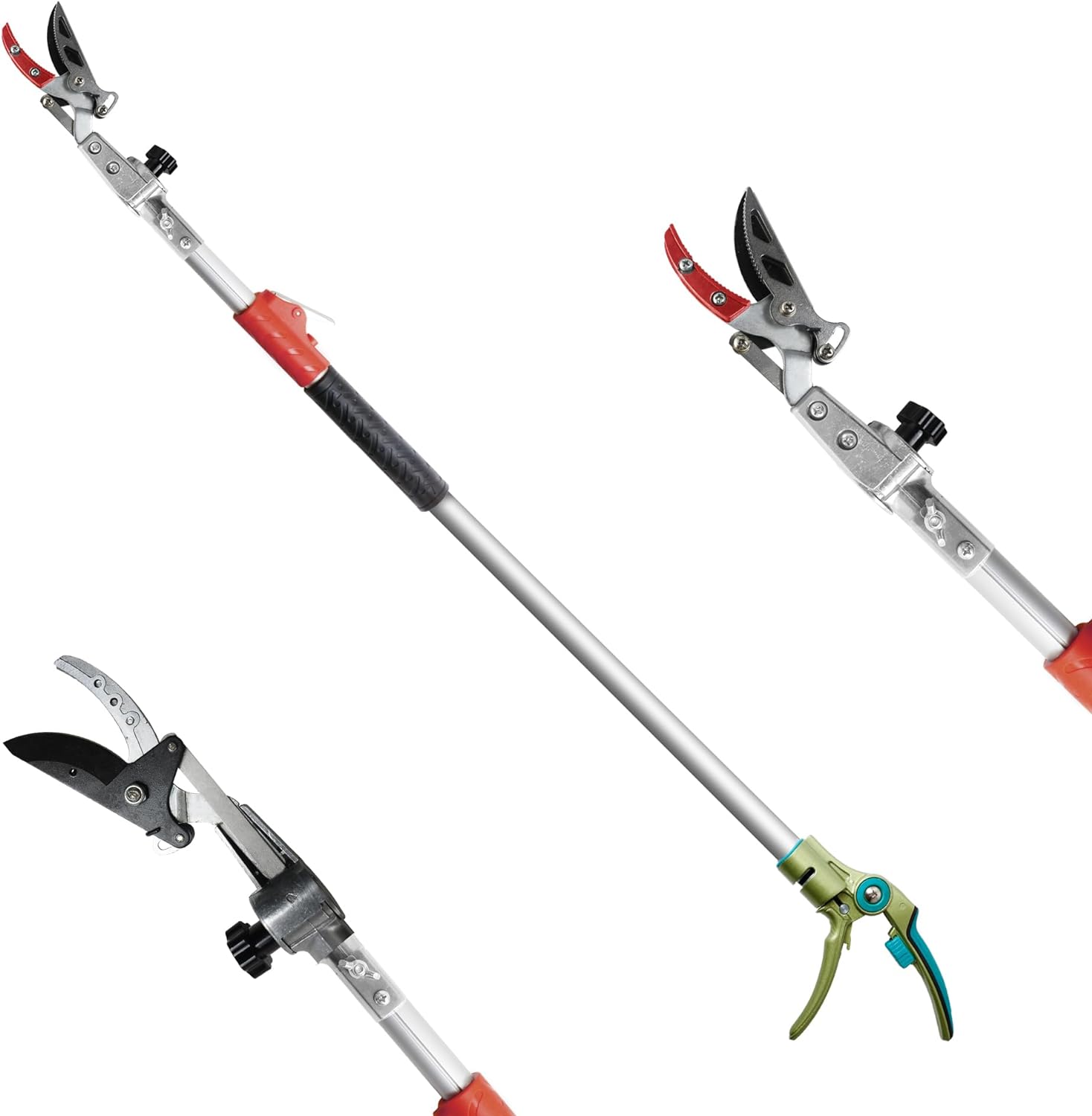 GARTOL Pruner for Garden with Telescopic Pole & Rotating Head