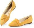 Flat Shoes for Women Pointed Toe Slip On Flats - Comfortable Fit