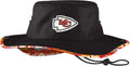 FOCO Men's NFL Team Logo Sun Bucket Boonie Hat - Embroidered Logo