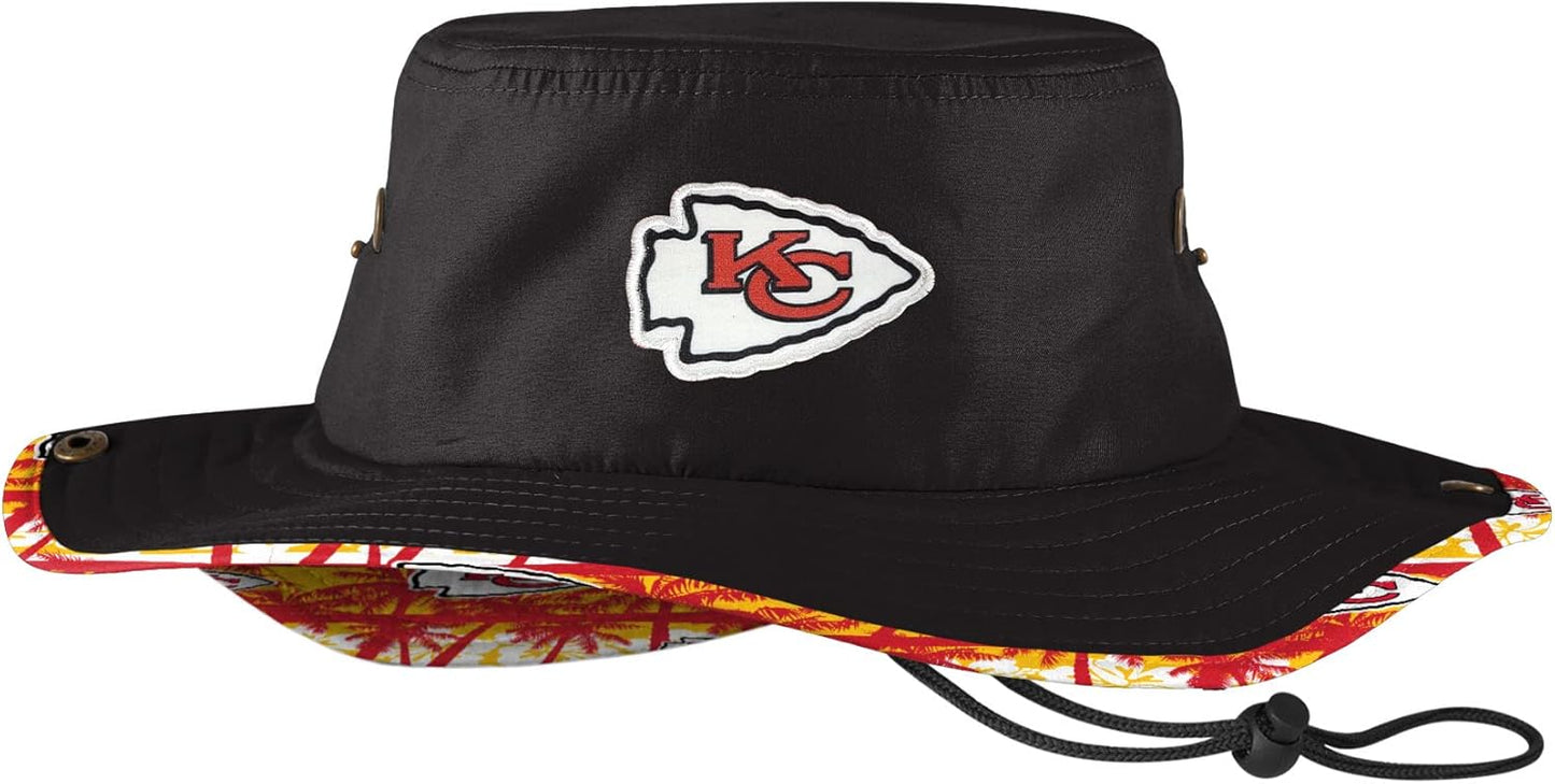 FOCO Men's NFL Team Logo Sport Outdoor Sun Bucket Boonie Hat Review