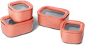 Caraway Mini Food Storage 9pc Set - Compact Ceramic Glass Containers