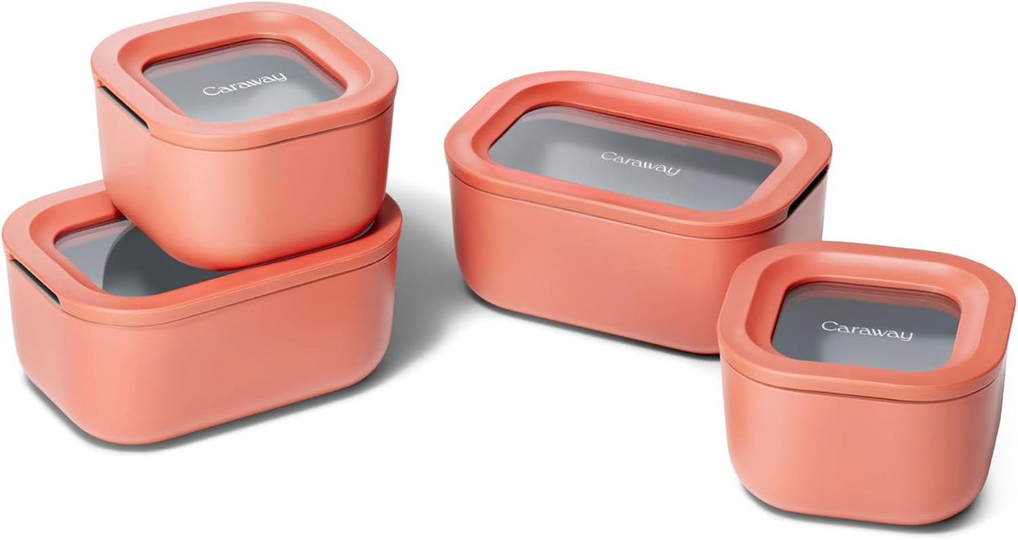 Caraway Mini Food Storage Set - Non-Toxic Glass Containers