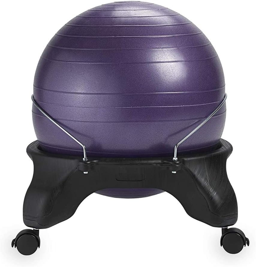 Gaiam Backless Balance Ball Chair - Active Sitting Solution