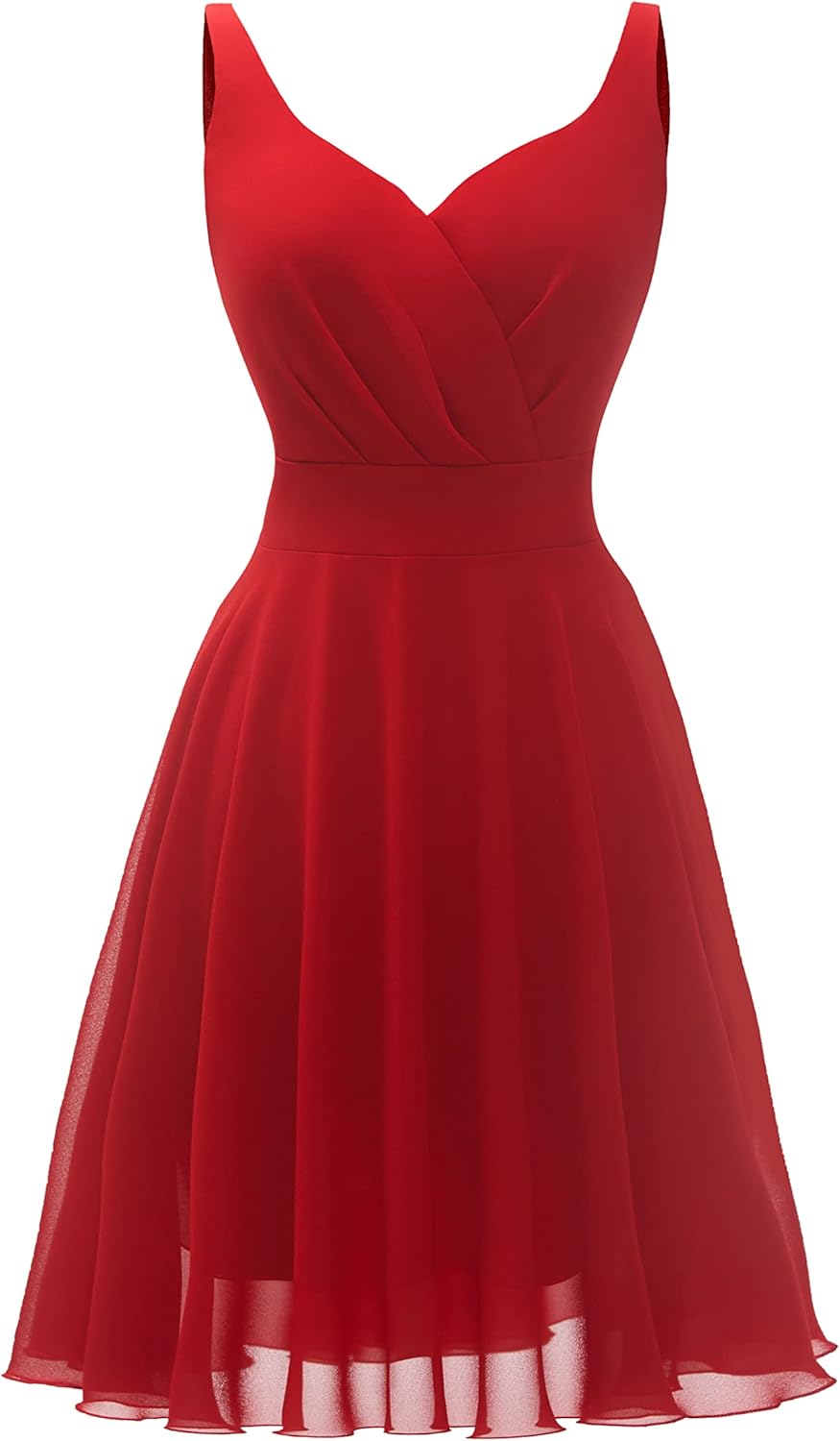 Dressever Summer Cocktail Dress with Adjustable Spaghetti Straps