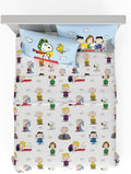Peanuts Snoopy Bedding Queen Sheet Set - Super Soft Microfiber