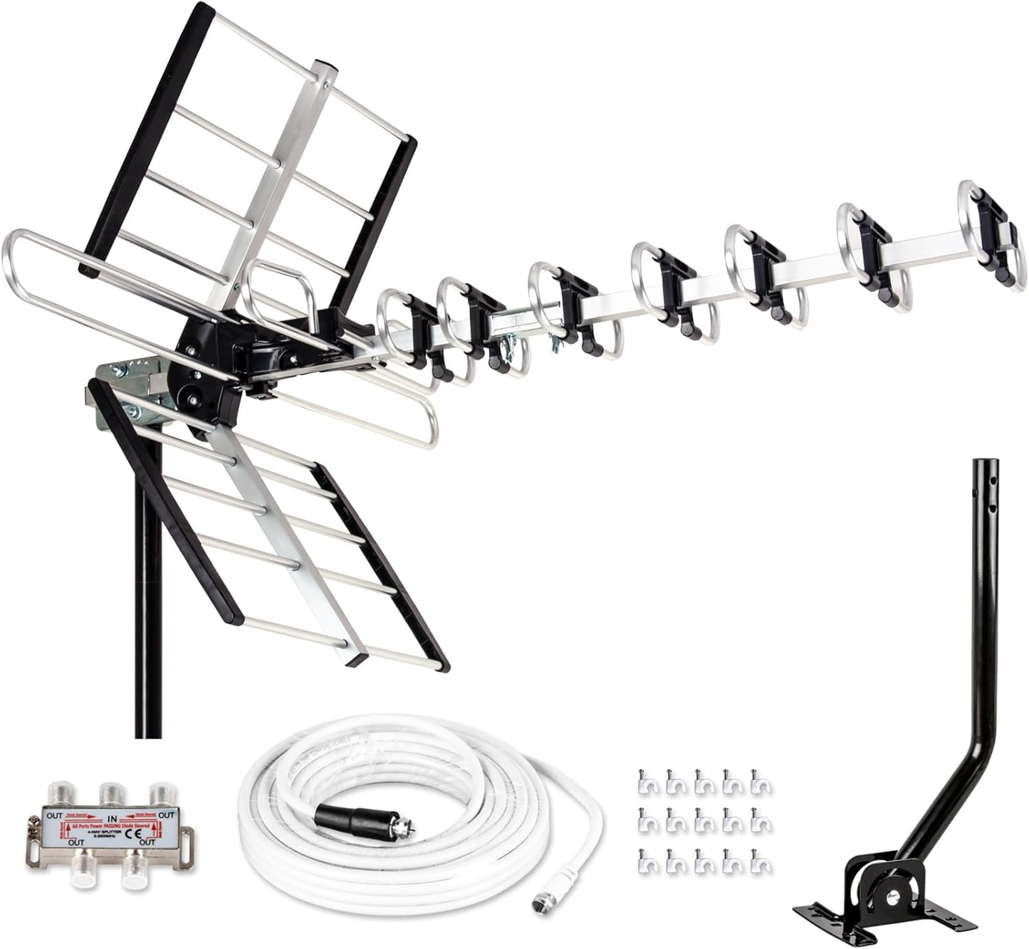 200 Mile Long Range HDTV Antenna Kit