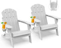 Folding Adirondack Chairs Set of 2 for Outdoor Relaxation