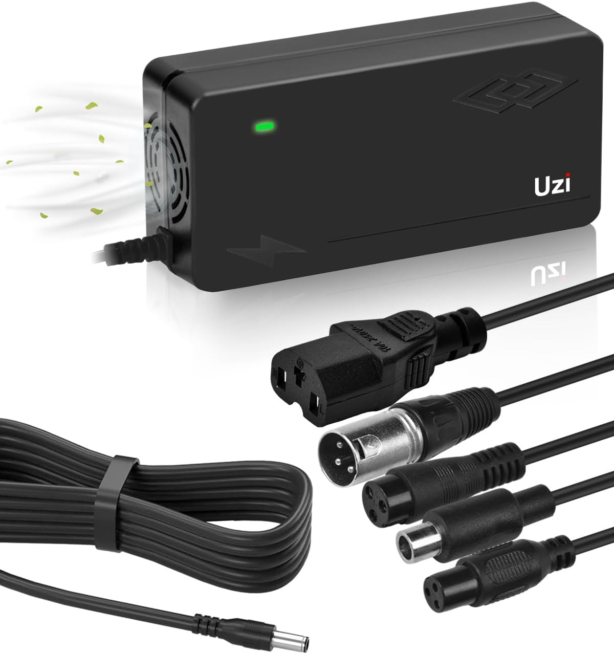 UZI 48V-54.6V 3Amp Charger for Fast and Safe E-Bike Charging