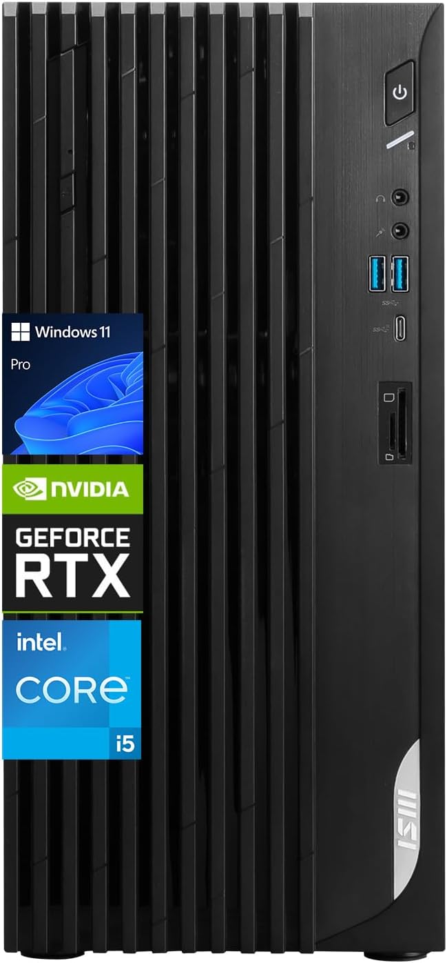 MSI PRO DP180 Intel i5 Desktop: 4K 4-Display Support