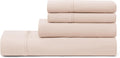 UGG Full Sheet Set 4-Piece Luxury Cooling Sheets - Full Shell Pink