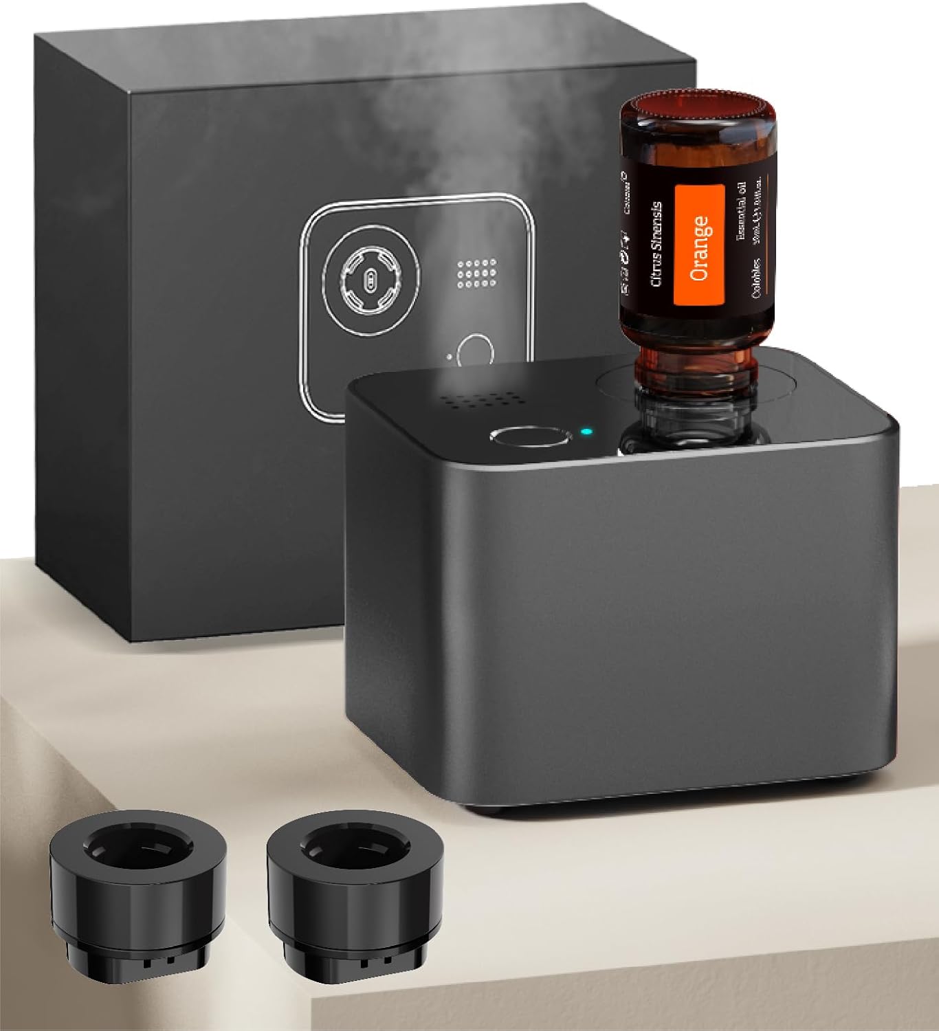 Portable Waterless Essential Oil Nebulizer - Cordless & Quiet