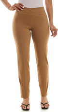 Millennium Fabric Slim Leg Pull-On Pant - Flattering Everyday Fit
