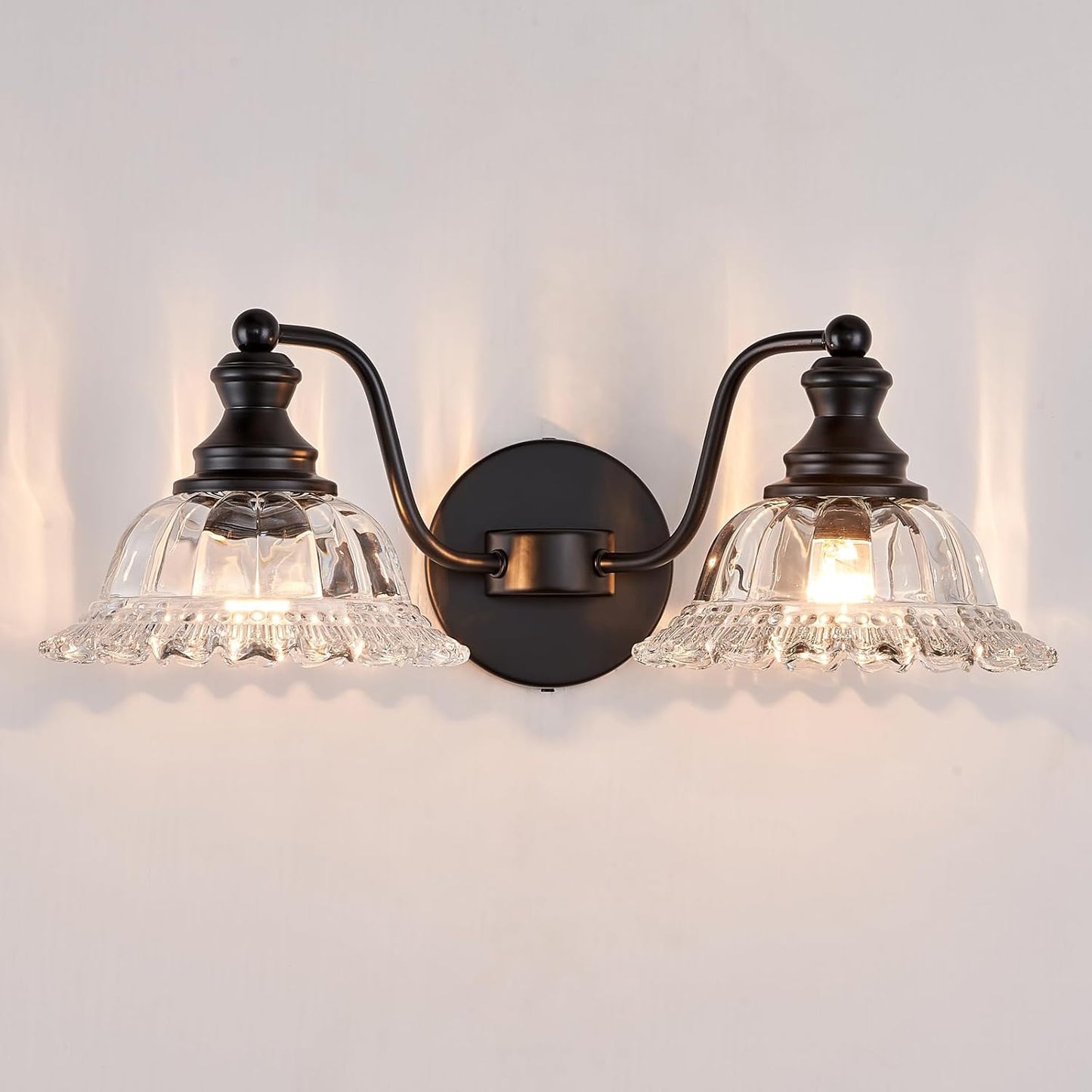 Farmhouse Bathroom Light Fixtures Black Vanity Lights for Style