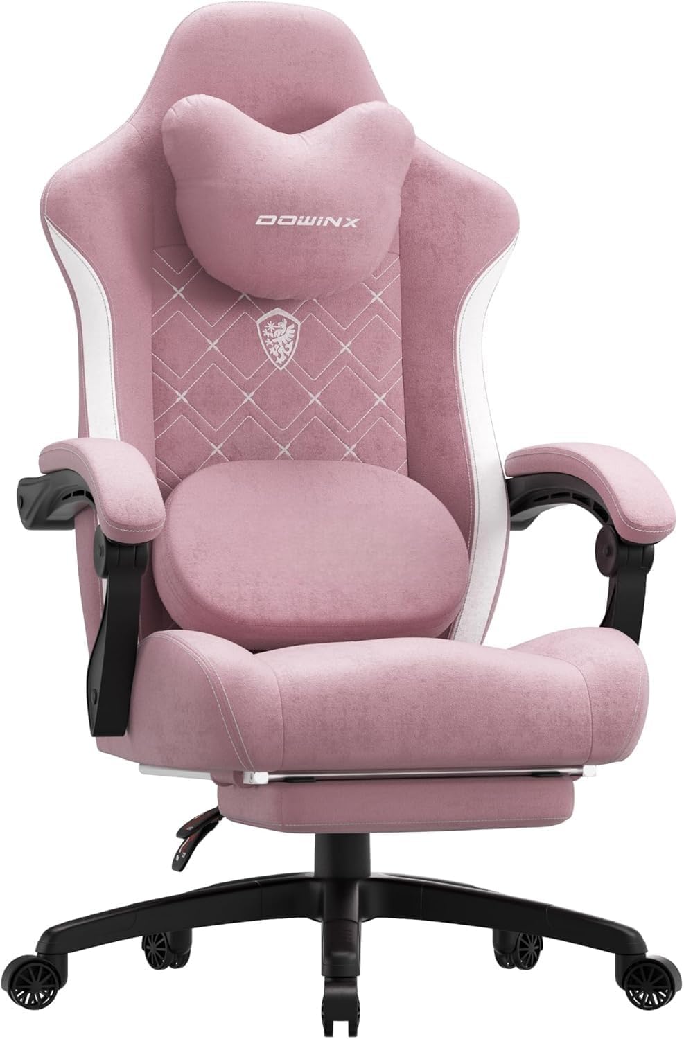 Dowinx Gaming Chair with Heated Massage Support for Comfort