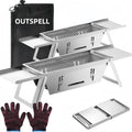 Portable Charcoal Grill for Outdoor BBQ and Camping Fun