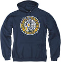 LOGOVISION Collegiate Distressed Primary Logo Pullover Hoodie MARIAN