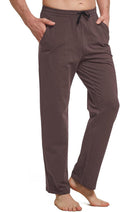 Men's Sweatpants Yoga Lounge Cotton Pajama Pants - Relaxed Fit